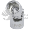 5275H DADO FLEXIBLE CUADRO DE 3/8", 6 PUNTAS, EN PULGADAS, 1/2" URREA