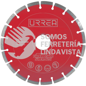 DDES7 DISCO DE DIAMANTE SEGMENTADO, 7" URREA