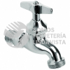 19CR LLAVE INDIVIDUAL CROMO DE NARIZ 1/2 LAVABO ROSCA PARA MANGUERA URREA