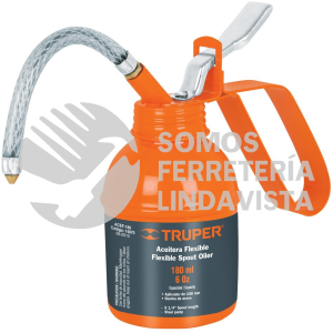 14870 ACEF-180 ACEITERA DE 180 ML (6 OZ) CON APLICADOR FLEXIBLE TRUPER