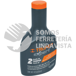 17625 ACES-20 ACEITE SINTETICO PARA MOTOR DE 2 TIEMPOS 400 ML TRUPER