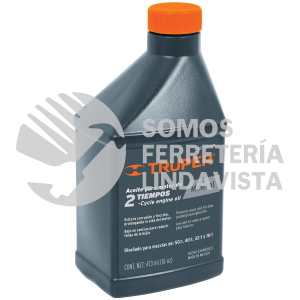 15021 ACT-2T-16M ACEITE MINERAL PARA MOTOR DE DOS TIEMPOS 16 OZ TRUPER