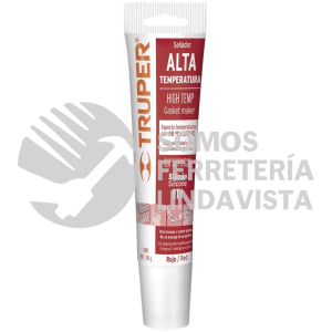 17566 ALTE-R SELLADOR DE SILICON ROJO PARA ALTAS TEMPERATURAS 85 G TRUPER