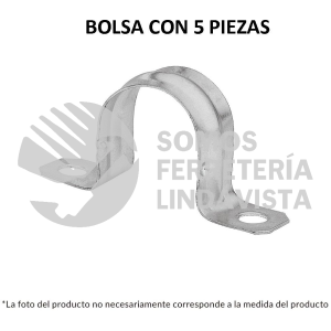 46929 AO-4 BOLSA CON 5 ABRAZADERAS 4" TIPO OMEGA PARA TUBO VOLTECK