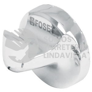 49399 AQA-73 GANCHO SENCILLO METALICO PARA TOALLA FOSET AQUA