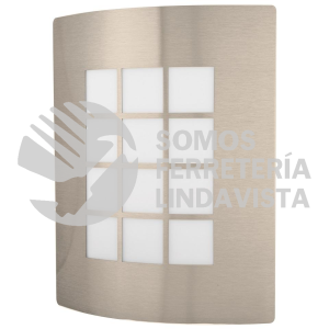47390 ARB-003S ARBOTANTE DECORATIVO CUERPO ACERO INOX LAMPARA NO INCLUIDA VOLTECK