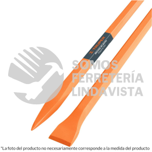 10753 BAP-125 BARRETA DE PUNTA DE 7/8" X 125 CM ESCOPLO 60 MM TRUPER