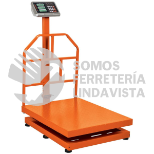 15733 BAS-500PLA BASCULA CAPACIDAD 500 KG PLEGABLE DE PLATAFORMA TRUPER