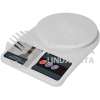 15161 BASE-5EP BASCULA CAPACIDAD 5 KG DIGITAL PARA COCINA TRUPER