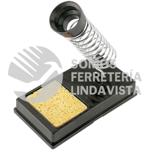 17556 BASE-CAU BASE PARA CAUTIN TIPO LAPIZ CON LIMPIADOR DE ESPONJA TRUPER