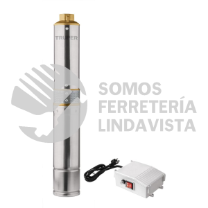 16933 BOS-1/2LM2 BOMBA SUMERGIBLE PARA POZO PROFUNDO 1/2 HP AGUA LIMPIA TRUPER