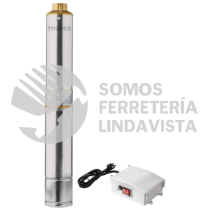16934 BOS-3/4LM2 BOMBA SUMERGIBLE PARA POZO PROFUNDO 3/4 HP AGUA LIMPIA TRUPER