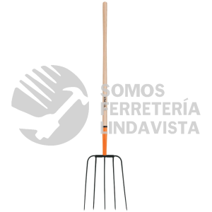11008 BPJ-5B BIELDO PARA PAJA 5 DIENTES CABEZA GRANDE MANGO 48" TRUPER
