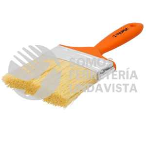 14492 BREN-4 BROCHA PARA ENCALAR E IMPERMEABILIZAR DE 4" MANGO PLASTICO TRUPER