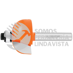 11485 BROU-BC1-1/8X BROCA PARA ROUTER BOCEL CUARTO 1-1/8" CON BALERO TRUPER