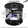 40117 CAB-12N-500 METRO DE CABLE THHW-LS 12 AWG NEGRO EN CARRETE DE 500 M VOLTECK