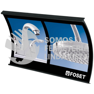 55853 CAB-CUR-FOS CABECERA CURVA PARA PANEL RANURADO FOSET
