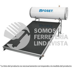 45275 CALE-150PS CALENTADOR DE AGUA PANEL SOLAR 150 LITROS 4 SERVICIOS FOSET