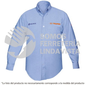 60346 CAM-AZ-LL CAMISA AZUL PARA CABALLERO MANGA LARGA TALLA G TRUPER