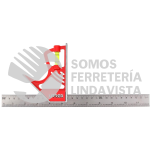 800212 ESCUADRA COMBINACION MAGNETICA CON MANGO DE ZAMAC 12" URREA