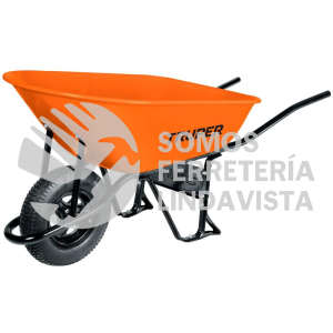 11249 CAR-81 CARRETILLA 8 FT3 NEUMATICA BASTIDOR TUBULAR TRUPER