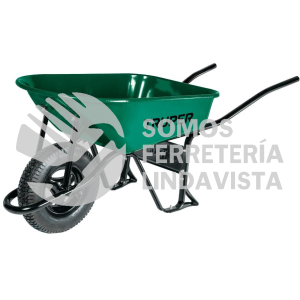 11761 CAT-55ND CARRETILLA 4.75 FT3 NEUMATICA BASTIDOR TUBULAR TRUPER