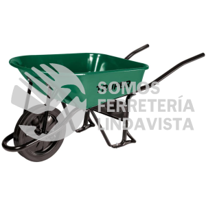 11765 CAT-55SO CARRETILLA 5 FT3 ANGOSTA LLANTA SOLIDA TRUPER