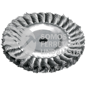 11598 CATR-6F CARDA TRENZADO FINO 6" X 5/8" PARA ESMERIL TRUPER