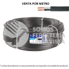 40003 CAUR-212 METRO DE CABLE USO EXTRA RUDO 2 X 12 AWG EN ROLLO DE 100 M VOLTECK