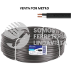 40004 CAUR-214 METRO DE CABLE USO EXTRA RUDO 2 X 14 AWG EN ROLLO DE 100 M VOLTECK