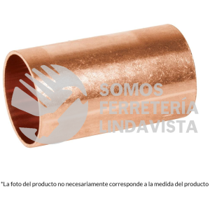48852 CC-205 COPLE DE COBRE DE 1-1/2" SIN RANURA FOSET