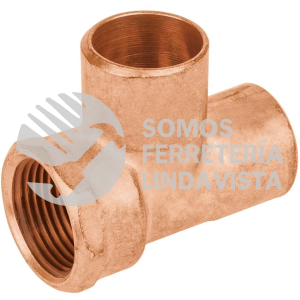 48888 CC-712 TEE DE COBRE ROSCA LATERAL 3/4" FOSET