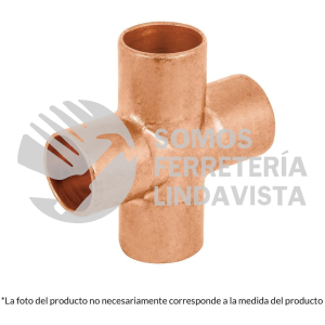 48889 CC-771 CRUZ SENCILLA DE COBRE 1/2" FOSET
