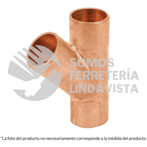 48894 CC-803 YEE SENCILLA DE COBRE 1" FOSET
