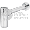 49987 CE-212 CESPOL DE BOTE P/LAVABO MINIMALISTA S/CONTRA CROMO 1-1/4" FOSET