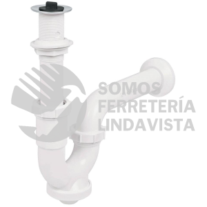 49508 CE-234 CESPOL RIGIDO PARA LAVABO CON CONTRA POLIPROPILENO 1-1/4" FOSET