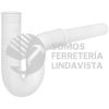 49947 CE-238 CESPOL FLEXIBLE DE PVC DE 1-1/4" PARA LAVABO CON EXTENSION FOSET