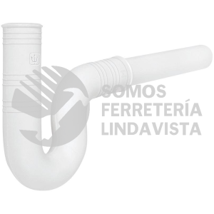 49947 CE-238 CESPOL FLEXIBLE DE PVC DE 1-1/4" PARA LAVABO CON EXTENSION FOSET