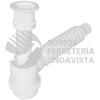 49371 CE-291 CESPOL DE BOTE P/FREGADERO C/CONTRA 2 1/2" POLIPR 1-1/2" FOSET