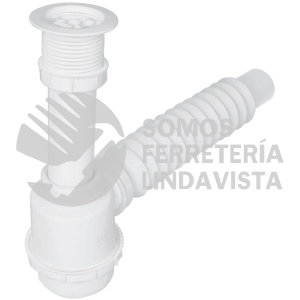 49371 CE-291 CESPOL DE BOTE P/FREGADERO C/CONTRA 2 1/2" POLIPR 1-1/2" FOSET
