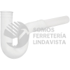 49948 CE-295 CESPOL FLEXIBLE PARA FREGADERO PVC C/EXT 20 CM1-1/2" FOSET
