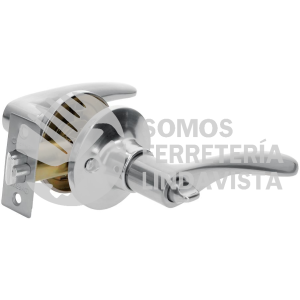 20036 CEMA-3RB CERRADURA MANIJA RECAMARA CROMO MATE CIL METALICO HERMEX
