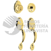 23676 CEP-11JJP DOBLE JALADERA PERILLA Y CERROJO MARIPOSA BRILLANTEHERMEX