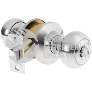 43450 CEPO-32B CERRADURA TIPO OVAL PARA BAÑO CROMO MATE HERMEX