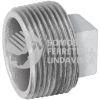 48783 CG-314 TAPON MACHO 1-1/4" DE ACERO GALVANIZADO FOSET