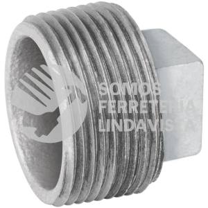 48783 CG-314 TAPON MACHO 1-1/4" DE ACERO GALVANIZADO FOSET