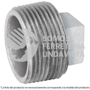 48785 CG-316 TAPON MACHO 2" DE ACERO GALVANIZADO FOSET