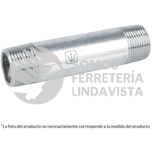48847 CG-448 NIPLE DE ACERO GALVANIZADO 2 X 12" FOSET