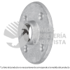48739 CG-603 BRIDA DE ACERO GALVANIZADO DE 1" FOSET