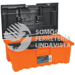 19854 CHA-14N CAJA PARA HERRAMIENTA DE 14" SIN COMPARTIMENTOS TRUPER